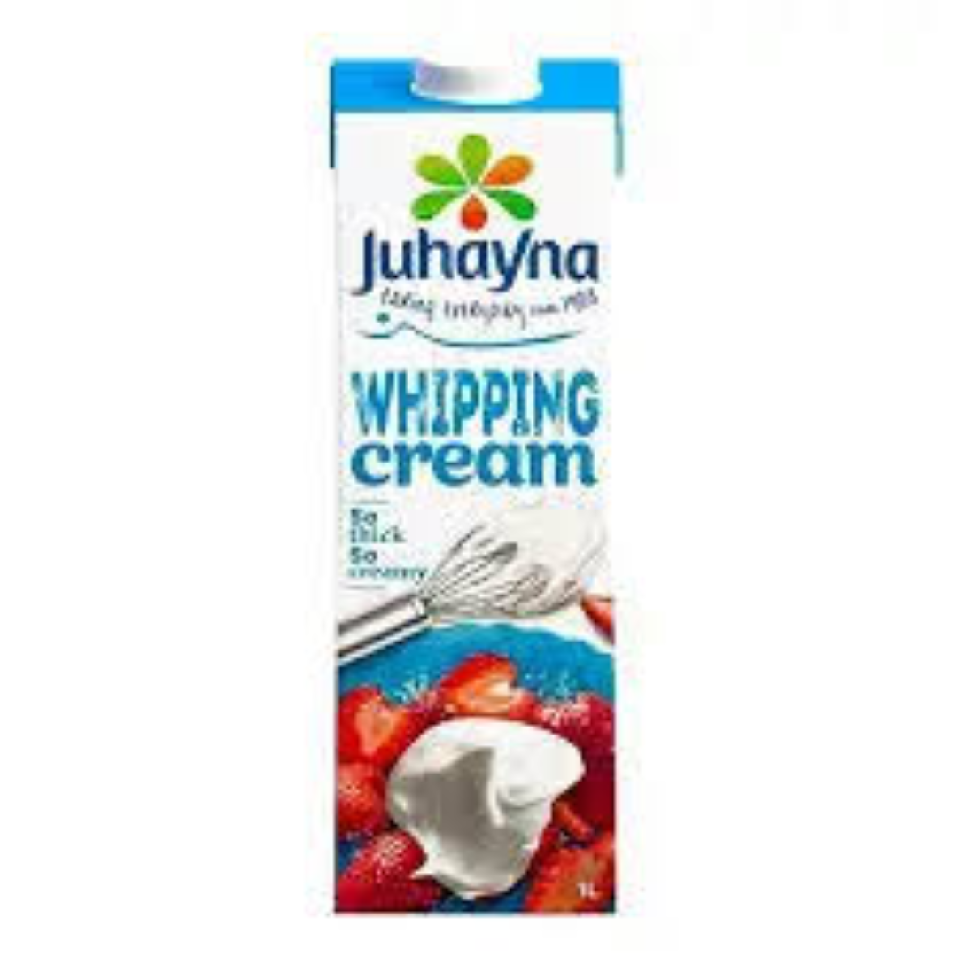 JUHAYNA VEGAN WHIPPING CREAM 1LT